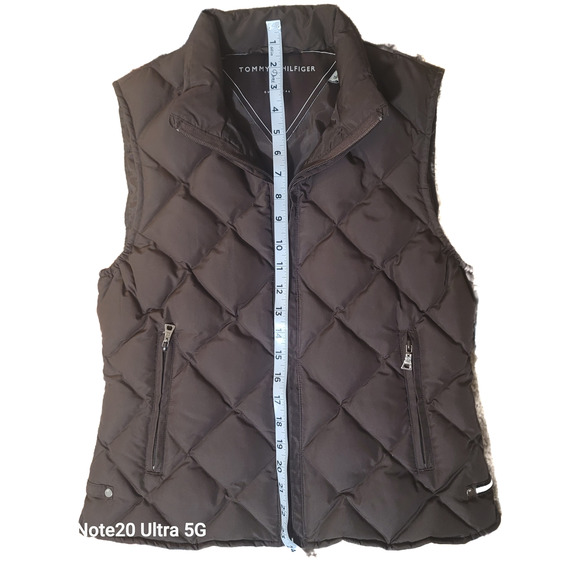 Tommy Hilfiger Quilted Down Puffer Vest Women's SZ S/P - Picture 3 of 8